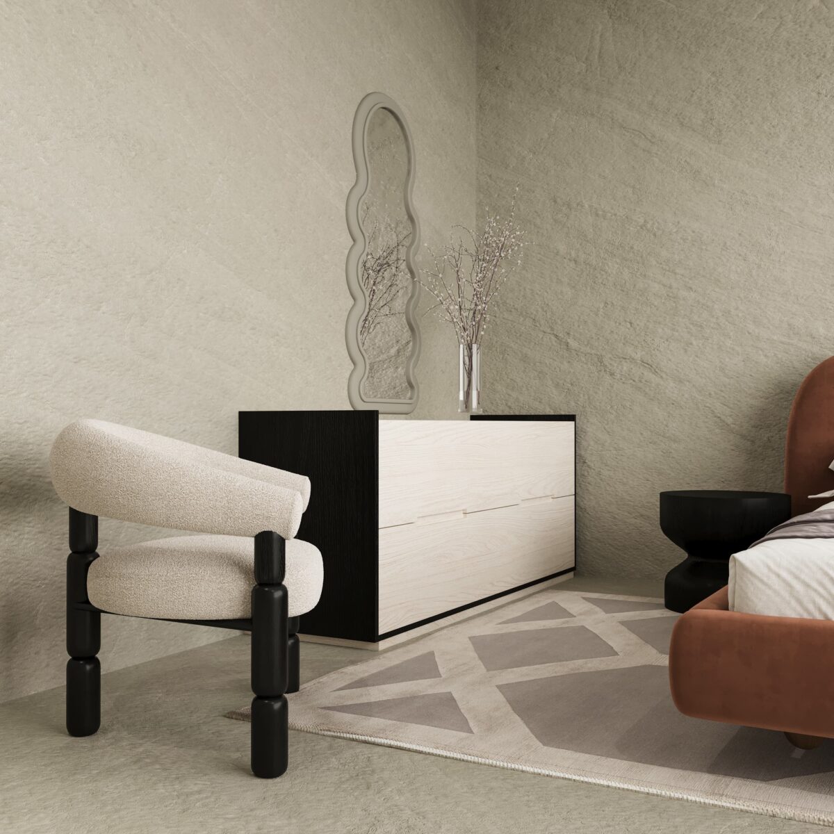 The "Bolster" Armchair - Image 2