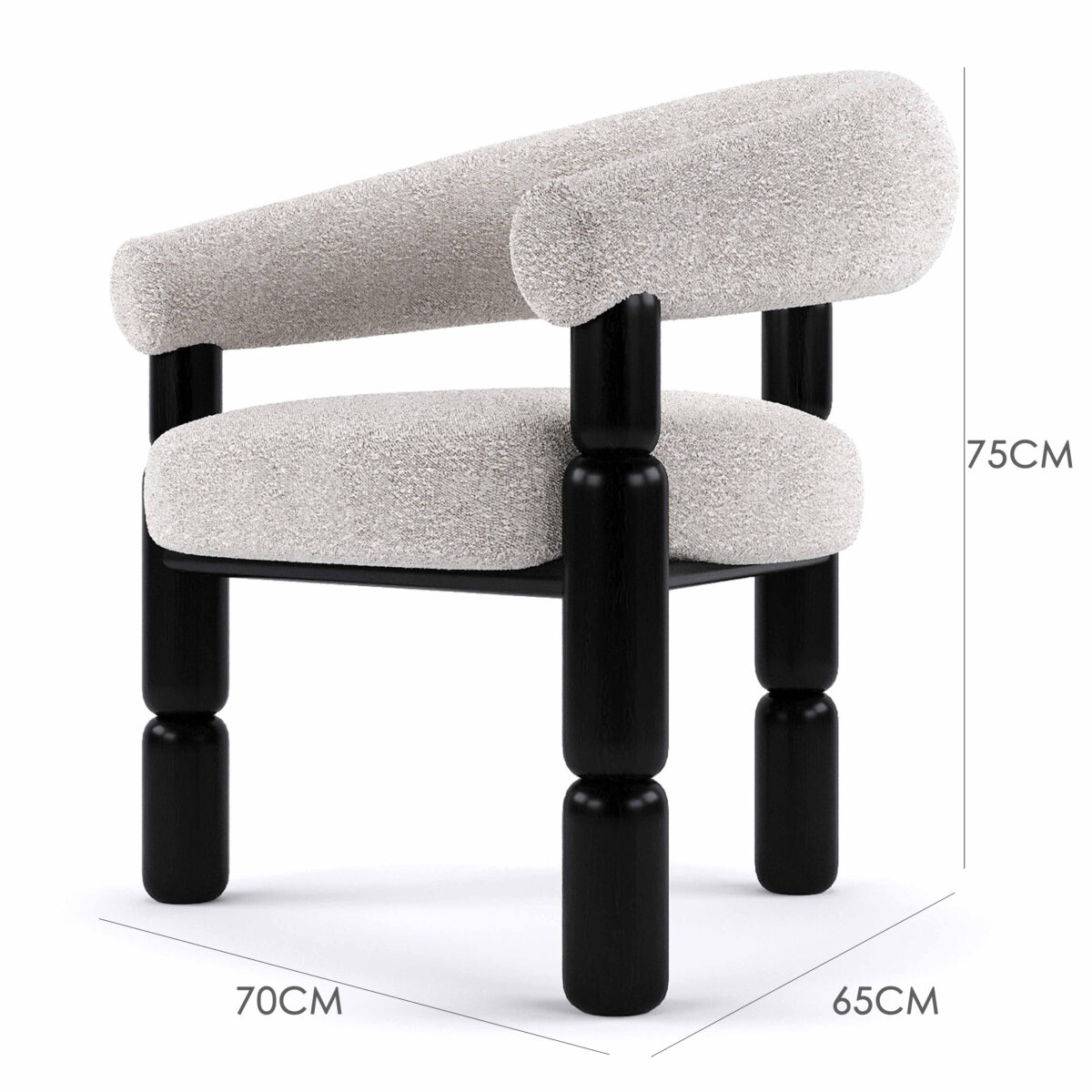 The "Bolster" Armchair - Image 6