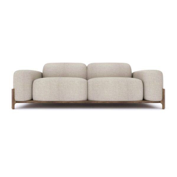 Contemporary beige Chatsworth custom sofa – made-to-order in Dubai