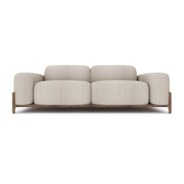 Contemporary beige Chatsworth custom sofa – made-to-order in Dubai