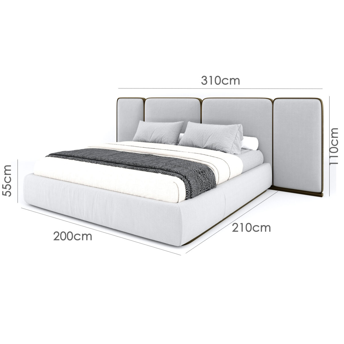 The "Milano" Bed - Image 3
