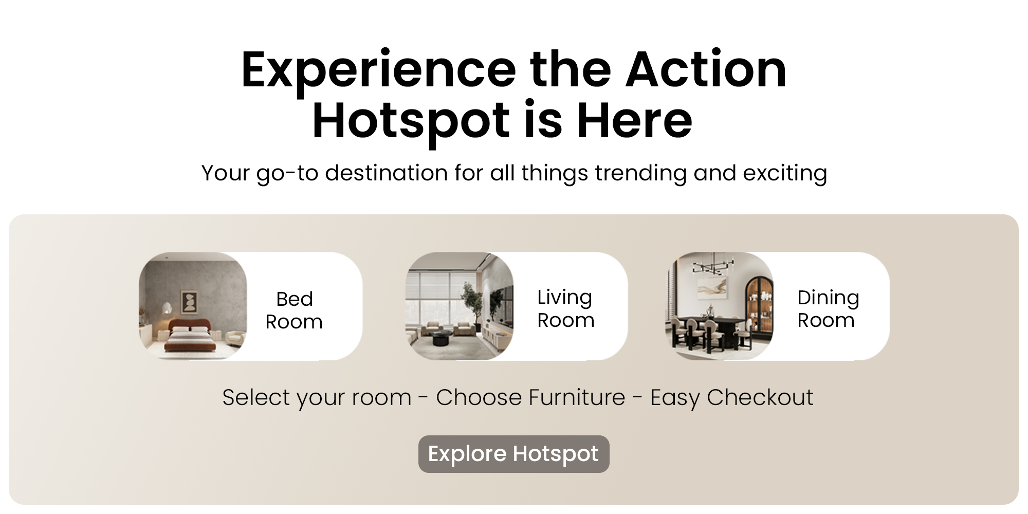 Custom made furniture in Dubai for bedroom, living room, and dining room – explore trending and exciting furniture collections with easy checkout options.