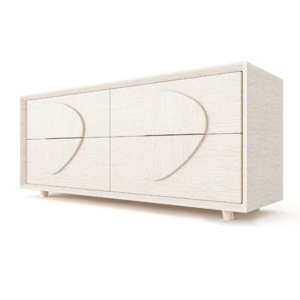 The "Ethereal Bloom" Credenza Dresser
