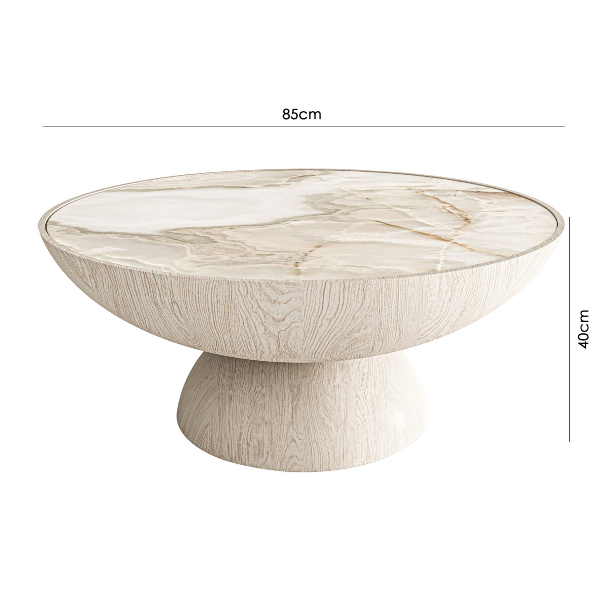 The "Serene Oasis" Coffee Table - Image 4