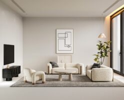 Haven beige Home Interiors in dubai