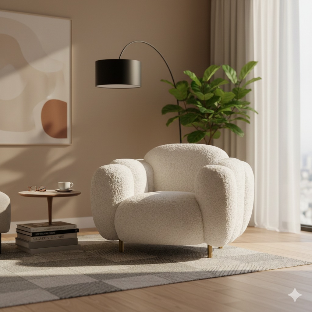 interior trends in dubai- moden arm chair